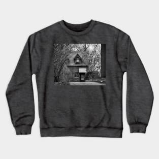 The Carriage House In Black And White Crewneck Sweatshirt